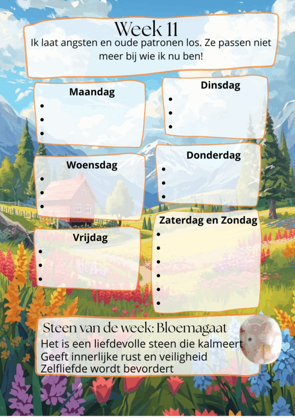 Positiviteit en Dankbaarheid Bladen - Afbeelding 3