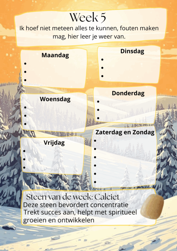 Positiviteit en Dankbaarheid Bladen
