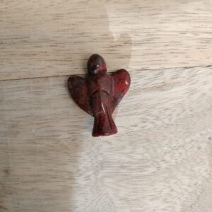 Hanger rode jaspis (engel)