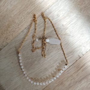 Ketting gekleurd zilver